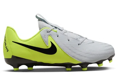 Pre-owned Nike Phantom Gx 2 Academy Mg Sneakers In Metallic Silver/volt/black In Multi