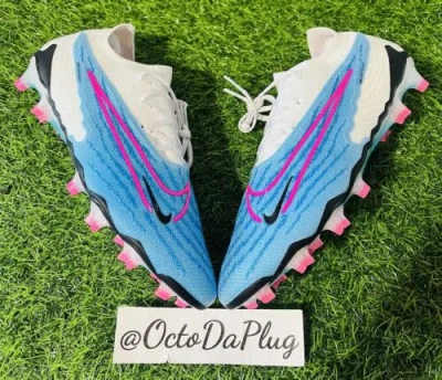 Pre-owned Nike Phantom Gx Elite Fg Gripknit Blue Blast Pack Multi Sizes Dc9968-446