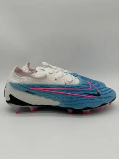 Pre-owned Nike Phantom Gx Elite Gripknit Fg ‘blast Pack' Dc9968-446 Mens 11 No Lid In Blue