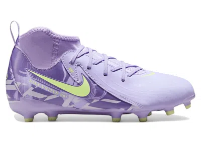 Pre-owned Nike Phantom Luna 2 Academy Fg/mg United Pack Sneakers In Purple Agate/barely Volt In Multi