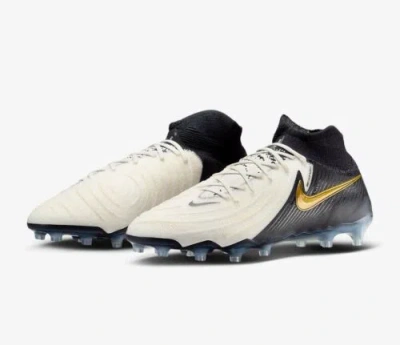 Pre-owned Nike Phantom Luna 2 Elite Ag Men's 7.5 Wmns 9 White Black Soccer Boot Fj2579-100
