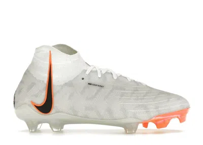 Pre-owned Nike Phantom Luna Elite Fg (women's) Sneakers In White/total Orange/black