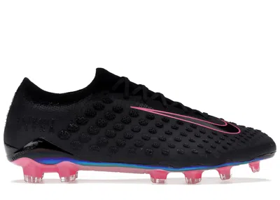Pre-owned Nike Phantom Ultra Venom Fg Sneakers In Black/pink Blast
