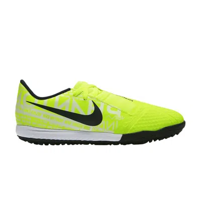 Pre-owned Nike Phantom Venom Academy Tf Gs 'volt' | Yellow | Kid's Size 4.5