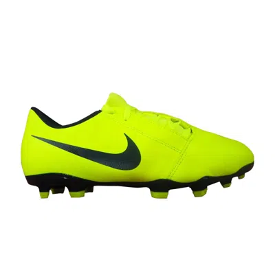 Pre-owned Nike Phantom Venom Club Fg Gs 'volt Obsidian' | Yellow | Kid's Size 4.5
