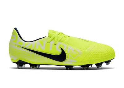 Pre-owned Nike Phantom Venom Elite Fg Sneakers In Barely In Volt/barely Volt In Green