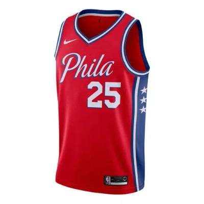 Nike Philadelphia 76ers Ben Simmons Swingman Jersey For Men Red