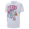 Nike Philadelphia 76ers Hardwood Classics  Men's Nba T-shirt In White