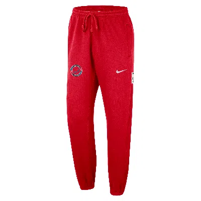 Nike Philadelphia 76ers Standard Issue City Edition  Men's Dri-fit Nba Pants In Red