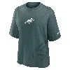 Nike Philadelphia Eagles Boxy  Women's Nfl T-shirt In Green