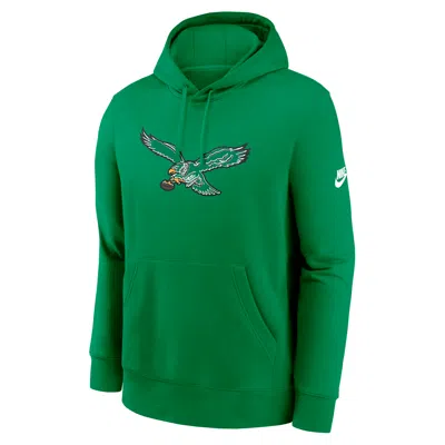 Nike Philadelphia Eagles Club Logo  Men's Nfl Pullover Hoodie In Multi