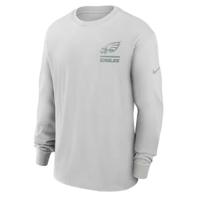 NIKE PHILADELPHIA EAGLES ESSENTIAL HEAVY MAX90  MEN'S NFL LONG-SLEEVE T-SHIRT,1015885770