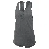 Nike Gray Philadelphia Eagles Glory Crisscross Performance Tank Top
