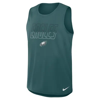 Nike Philadelphia Eagles  Men's Dri-fit Nfl Tank Top In Green