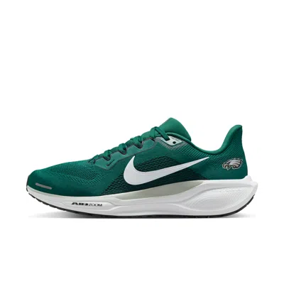 Nike Philadelphia Eagles Pegasus 41  Men's Nfl Road Running Shoes In Green
