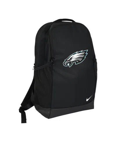 Nike Philadelphia Eagles Primary Logo Backpack In Black