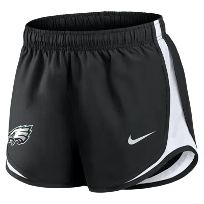 Nike Philadelphia Eagles Tempo  Women's Dri-fit Nfl Shorts In Black