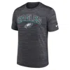 Nike Charcoal Philadelphia Eagles Velocity Performance T-shirt In Gray