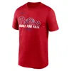 Nike Philadelphia Phillies 2025 Postseason Authentic Collection Legend  Men's Dri-fit Mlb T-shirt In Red