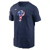 Nike Men's Navy Philadelphia Phillies Americana T-shirt In Blue
