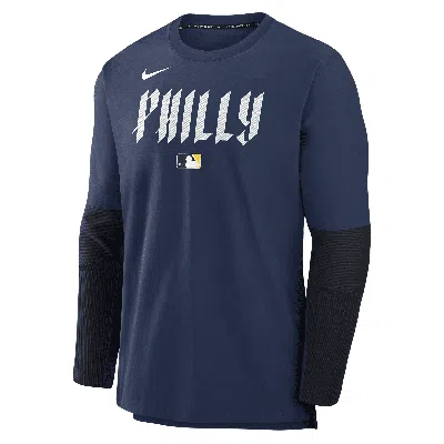 Nike Philadelphia Phillies Authentic Collection City Connect Player  Men's Dri-fit Mlb Pullover Jacket
