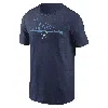 Nike Philadelphia Phillies City Connect Speed  Men's Mlb T-shirt In Blue