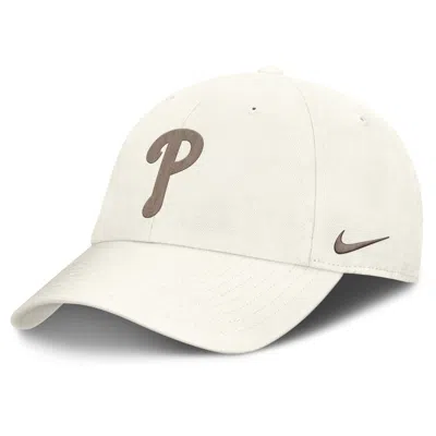 Nike Philadelphia Phillies Club  Men's Mlb Adjustable Hat In White
