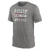 Nike Philadelphia Phillies Cooperstown Local Stack  Men's Mlb T-shirt In Grey