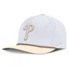 Nike Philadelphia Phillies Pro Menâs  Men's Aerobill Mlb Adjustable Hat In White