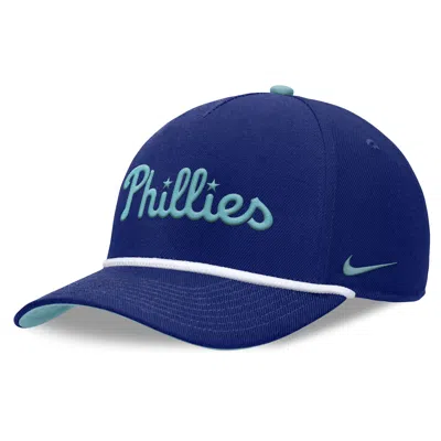 Nike Philadelphia Phillies Rise  Men's Mlb Adjustable Hat In Blue