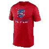 Nike Red Philadelphia Phillies Stadium Legend Performance T-shirt