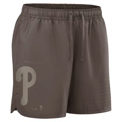 Nike Philadelphia Phillies Statement  Men's Mlb Shorts In Brown