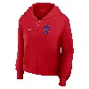 Nike Philadelphia Phillies Womenâs  Women's Mlb Full-zip Hoodie In Red