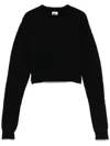 Nike Phoenix Cozy Bouclé Sweater In 黑色