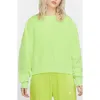 Nike Phoenix Fleece Crewneck Sweatshirt In Green