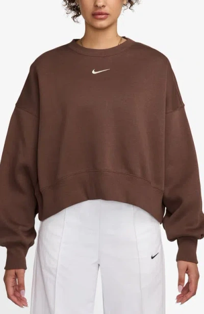 NIKE NIKE PHOENIX FLEECE CREWNECK SWEATSHIRT