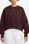 Nike Phoenix Fleece Crewneck Sweatshirt In Multi