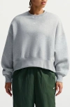 Nike Phoenix Fleece Crewneck Sweatshirt In Neutral