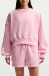 Nike Phoenix Fleece Crewneck Sweatshirt In Pattern