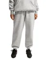 Nike Phoenix Fleece High Rise Oversized Pants In Gray