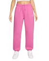 Nike Sportswear Phoenix Fleece High-waisted Oversized Sweatpants In Pink