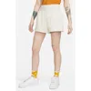 Nike Phoenix Fleece Knit Shorts In Ltowbr/sail