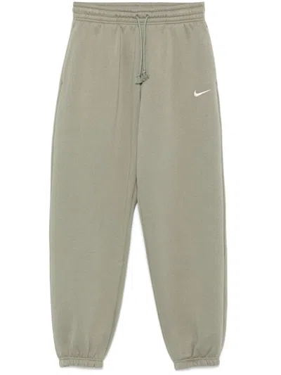 Nike Phoenix Fleece Track Pants In Green