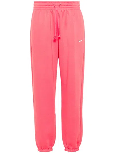 Nike Phoenix Fleece Track Pants In Pink