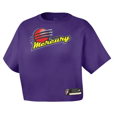 Nike Phoenix Mercury Court Origins  Women's Wnba T-shirt In Purple