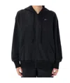 Nike Women's  Sportswear Phoenix Fleece Oversized Full-zip Hoodie In Black