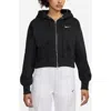 Nike Phoenix Relaxed Fit Cotton Blend Fleece Hoodie In Multi
