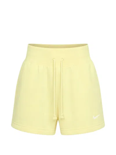 Nike Phoenix Shorts In Yellow