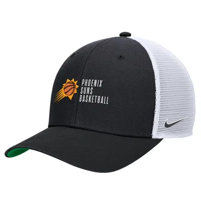 Nike Phoenix Suns 2024/25 Rise Icon Edition  Unisex Nba Trucker Cap In Black