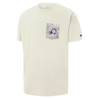 Nike Phoenix Suns Courtside  Men's Nba Max90 T-shirt In Neutral